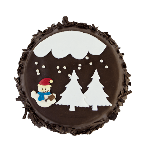 Chocolade Kersttaartje