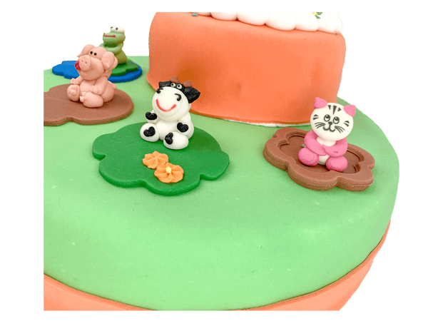 3D Boerderij Taart met een heerlijke verse vulling