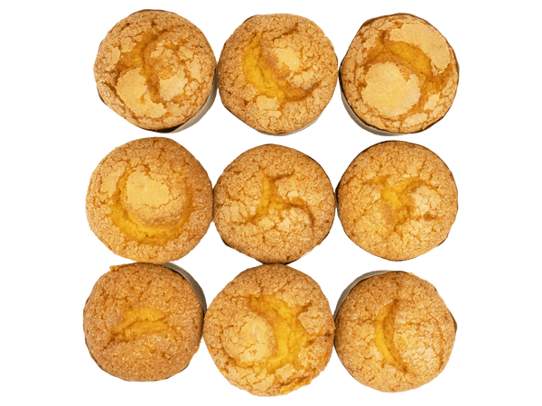 Bovenkant Aardbei Muffins