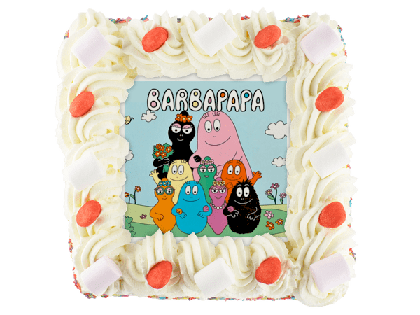 barbapapa verjaardagstaart