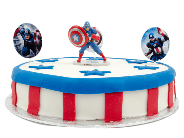 Captain america taart bestellen
