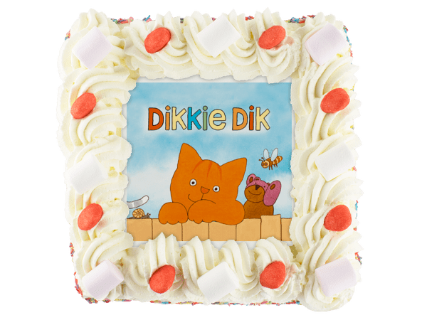 Dikkie Dik verjaardagstaart
