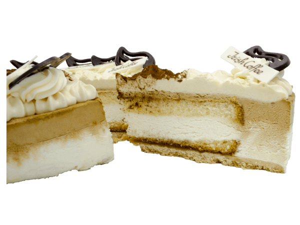 Gesneden Irish Coffee Taart