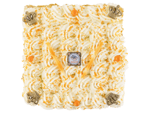 Koningsdag Slagroomtaart