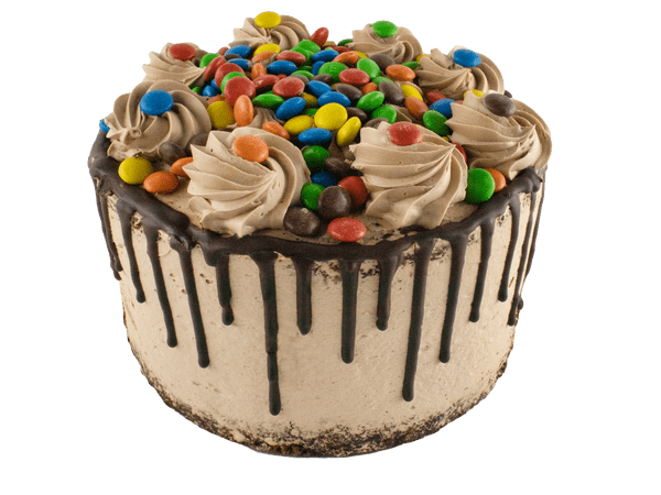 M&M layer cake