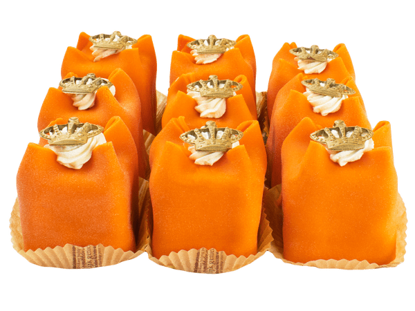 Oranje Kasteeltjes met een luchtige verse cake