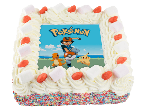 Pokémon Slagroomtaart