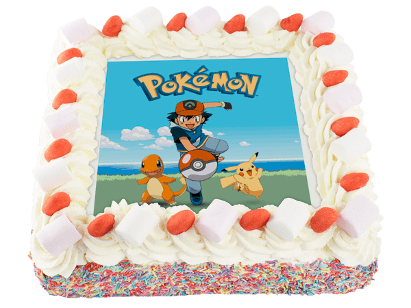 Pokémon Slagroomtaart