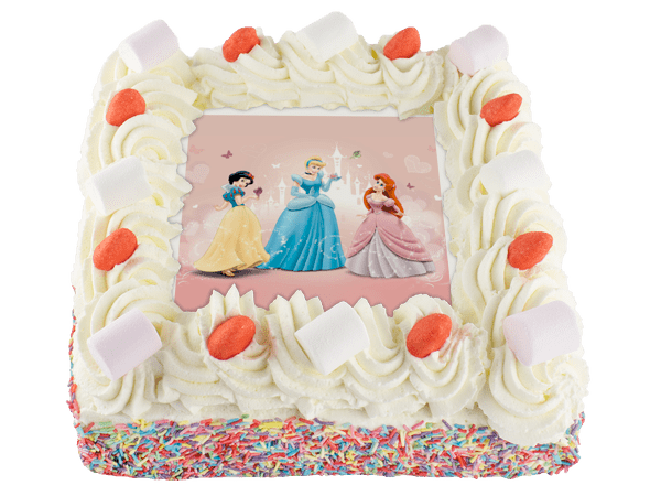 prinsessen taart met snoepjes
