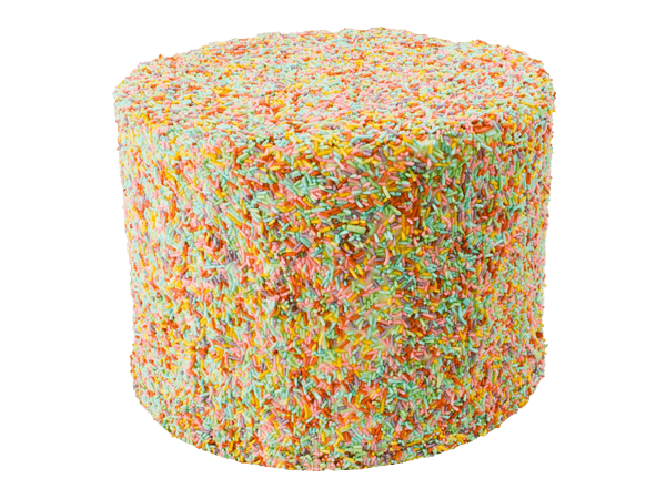 Rainbow Layer Cake met regenboog kleuren