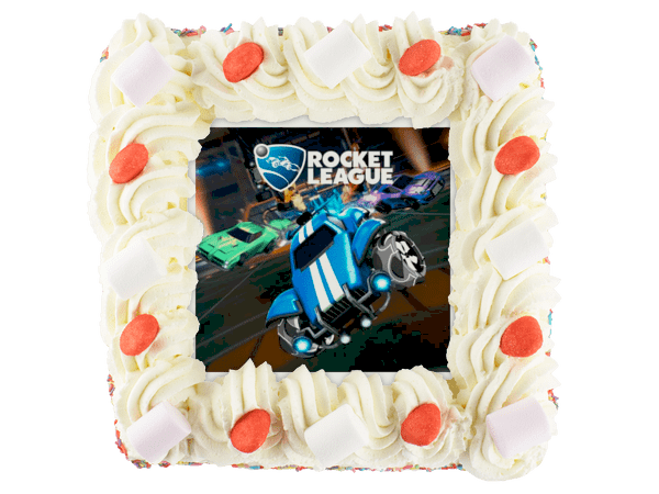 rocket league verjaardagstaart