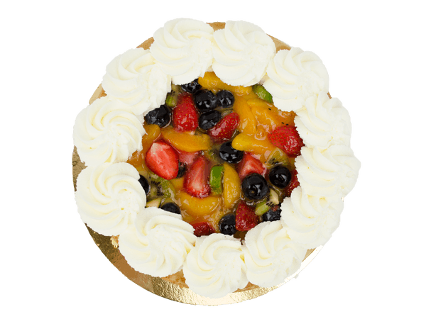 Ronde Fruitslof met verse slagroom
