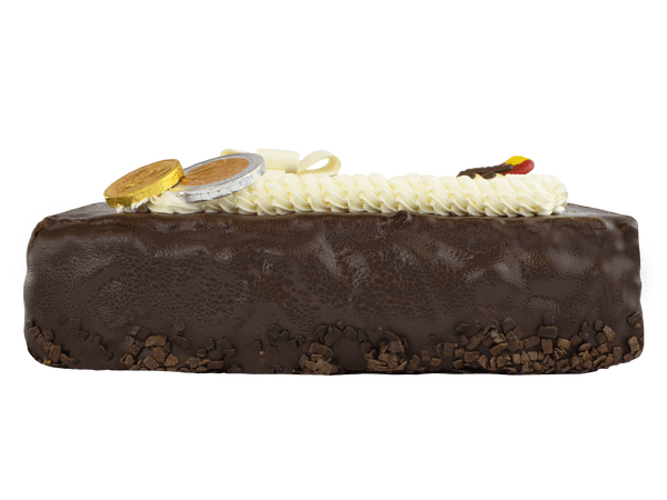  Sinterklaas Chocoladetaart met crème randje