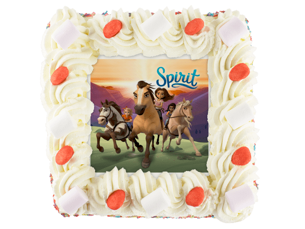 spirit paard taart