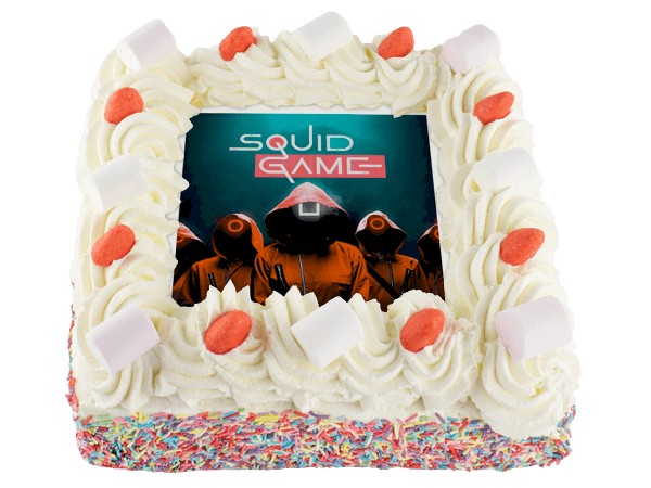 squid game taart