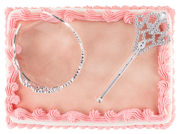 roze airbrush taart