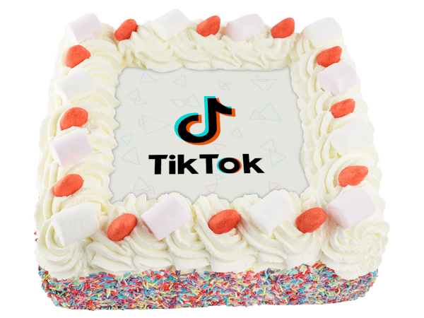 tiktok taart