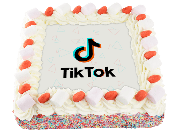 tiktok taart