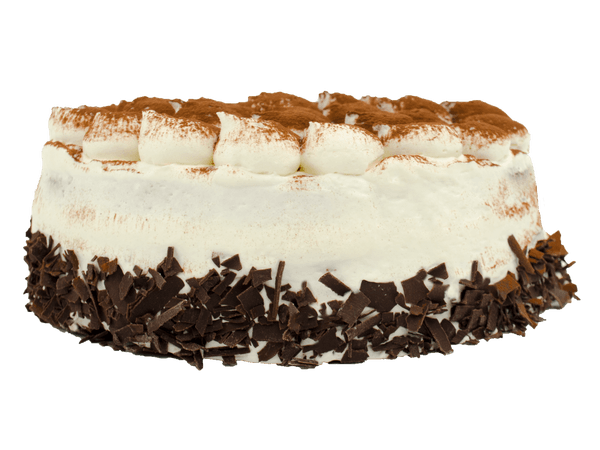 Tiramisu taart met echte cacao en mascarpone