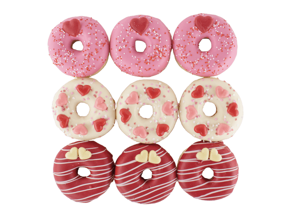 9 donuts